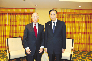 江苏省省委书记罗志军会见加州州长