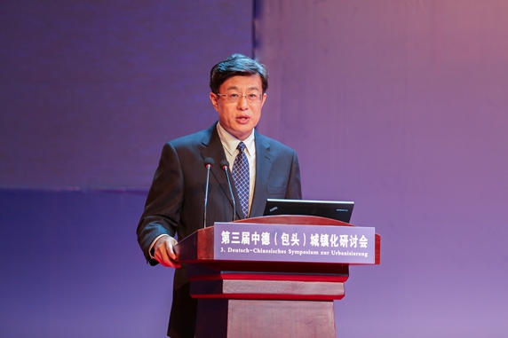李希奎秘书长在研讨会开幕式上致辞（摄影：刘涛）