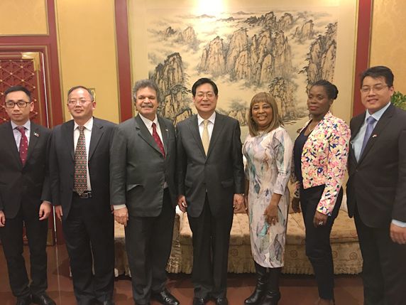 谢元副会长与纽约州议会代表团一行