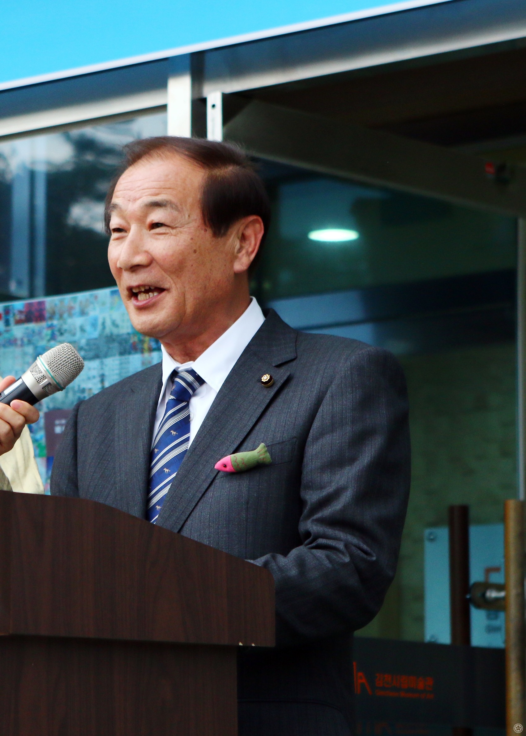日本珠洲市日中友好协会会长三盃三千三先生致辞