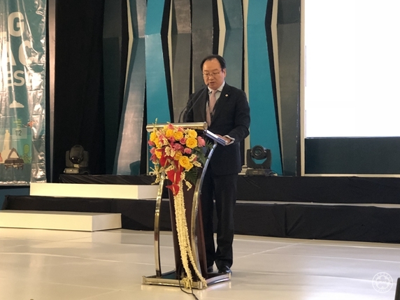宋敬武副会长在“创造有利环境，推动协同治理”论坛上致辞